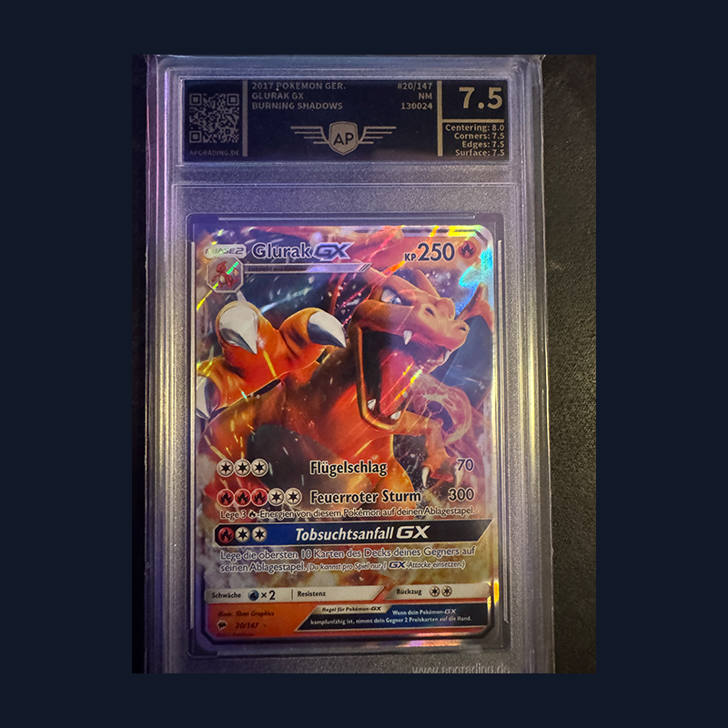 Glurak GX Burning Shadows 2017 NM [AP7.5]