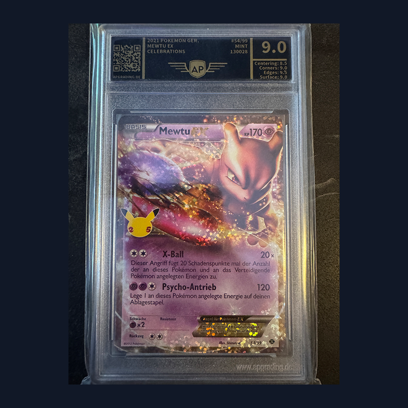 Mewtu EX Celebrations 2021 MINT [AP9]