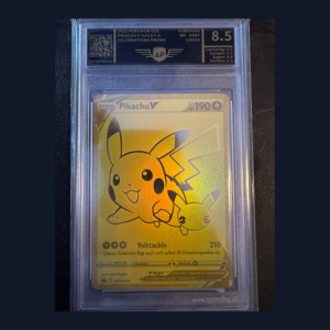 Pikachu V Gold Celebrations Promo 2021 NM-MINT [AP8.5]